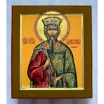 Рукописная икона святого Вячеслава Чешского