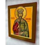Рукописная икона святого Вячеслава Чешского