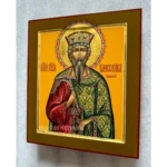 Рукописная икона святого Вячеслава Чешского